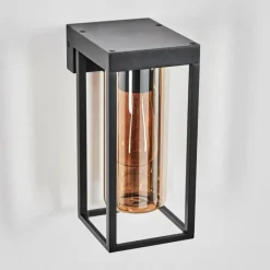 hofstein Lagarelhos Luminaire extérieur, Lampe murale d´extérieur Noir, 1 lumière