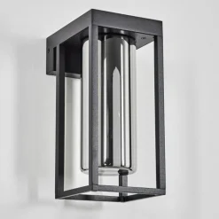 hofstein Lagarelhos Luminaire extérieur, Lampe murale d´extérieur Noir, 1 lumière