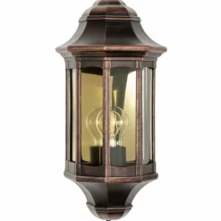 Luminaires LCD Lalling Applique murale Cuivre, Noir, 1 lumière