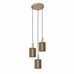 Luminaires Lucide LAMBRES Suspension Sable, 3 lumières* Suspensions