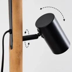 Luminaires Scandinaves-hofstein Lampadaire Arbrentin Écru, Noir, 3 lumières