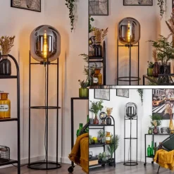 hofstein Lampadaire Arieux Noir, 1 lumière