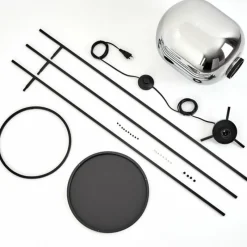 hofstein Lampadaire Arieux Noir, 1 lumière