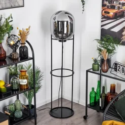 hofstein Lampadaire Arieux Noir, 1 lumière