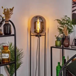 hofstein Lampadaire Arieux Noir, 1 lumière