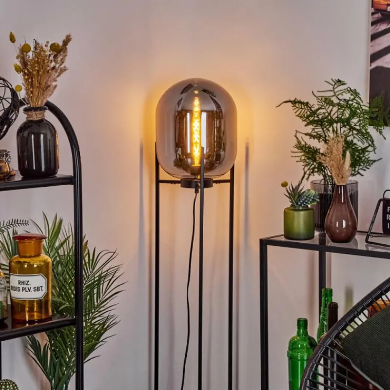 hofstein Lampadaire Arieux Noir, 1 lumière