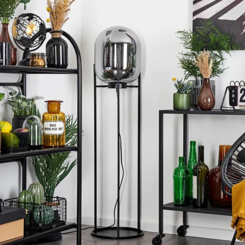 hofstein Lampadaire Arieux Noir, 1 lumière