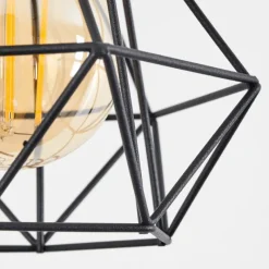 Luminaires Scandinaves-hofstein Lampadaire Bardhaman Écru, Noir, 2 lumières