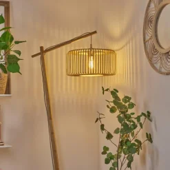 Style Boho-Chic-hofstein Lampadaire Callide Écru, 1 lumière