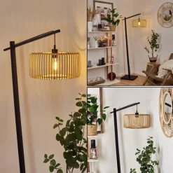 Luminaires Scandinaves-hofstein Lampadaire Callide Noir, 1 lumière