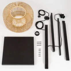 Luminaires Scandinaves-hofstein Lampadaire Callide Noir, 1 lumière