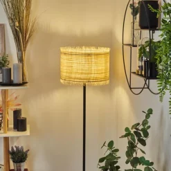 Luminaires Scandinaves-hofstein Lampadaire Chenevrey Noir, 1 lumière