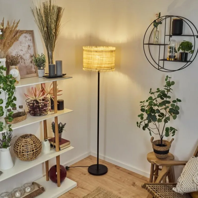 Luminaires Scandinaves-hofstein Lampadaire Chenevrey Noir, 1 lumière