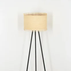 Luminaires Scandinaves-hofstein Lampadaire Chenevrey Noir, 1 lumière