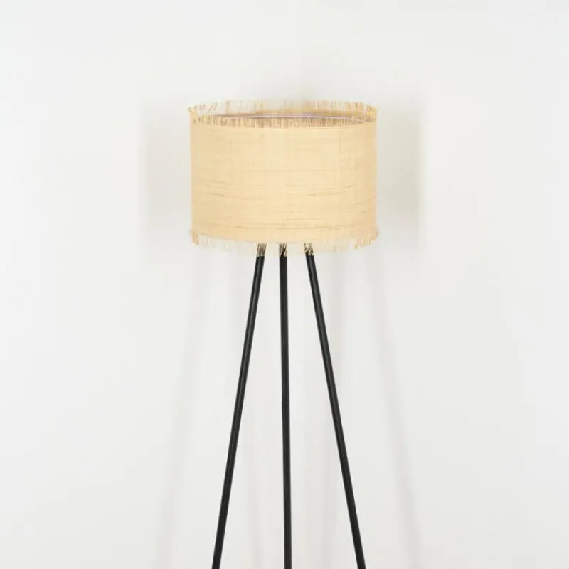 Luminaires Scandinaves-hofstein Lampadaire Chenevrey Noir, 1 lumière