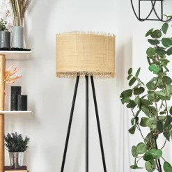 Luminaires Scandinaves-hofstein Lampadaire Chenevrey Noir, 1 lumière