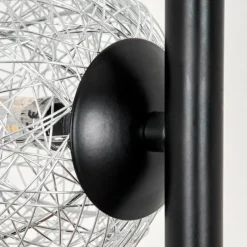 Lampes À Boules-hofstein Lampadaire 12 cm Remaisnil Argenté, 6 lumières