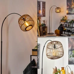 Luminaires Scandinaves-hofstein Lampadaire Combeima Noir, 1 lumière