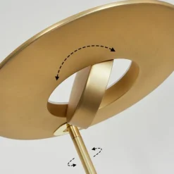 hofstein Lampadaire Confluencia LED Laiton, 2 lumières