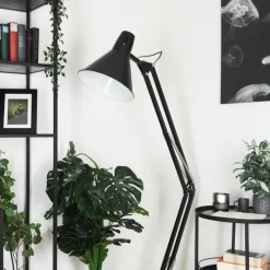 Luminaires Scandinaves-hofstein Lampadaire Estancarbon Noir, 1 lumière