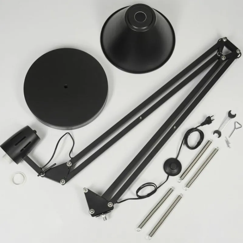 Luminaires Scandinaves-hofstein Lampadaire Estancarbon Noir, 1 lumière