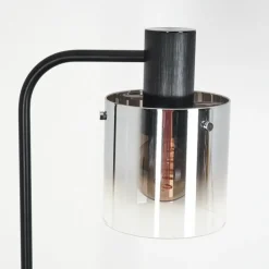 hofstein Lampadaire Gafa Noir, 1 lumière