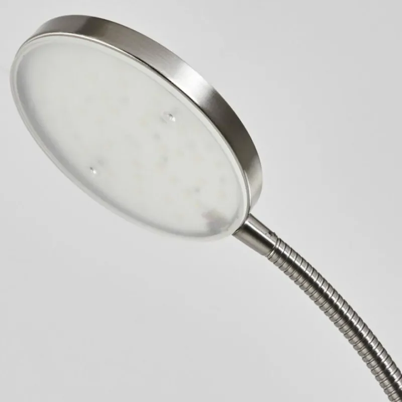 hofstein Lampadaire Haltia LED Nickel mat, 1 lumière