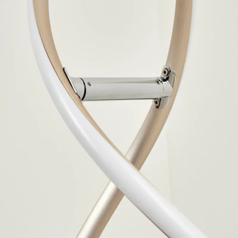 hofstein Lampadaire Henrichemont LED Chrome, Nickel mat, 1 lumière* Lampadaires Et Lampes Sur Pied