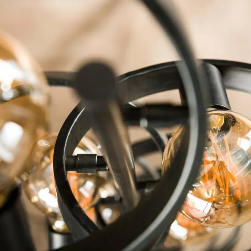 hofstein Lampadaire Hover Anthracite, 8 lumières* Lampadaires Et Lampes Sur Pied