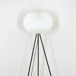 hofstein Lampadaire Regufe Noir, 1 lumière