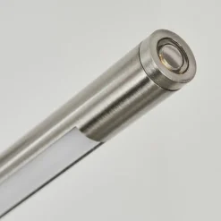 hofstein Lampadaire Reuland LED Nickel mat, 1 lumière