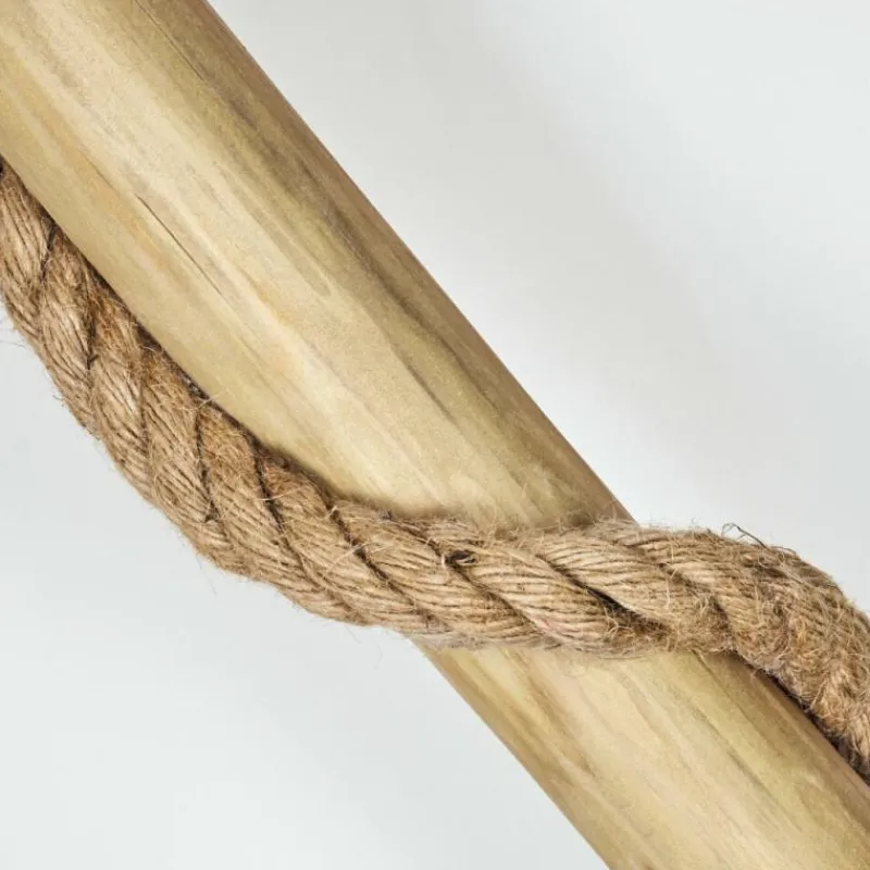 Luminaires Scandinaves-hofstein Lampadaire Riekje Écru, Noir, 1 lumière