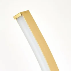 Lampes Dorées-hofstein Lampadaire Serlande LED Or, Noir, Blanc, 1 lumière