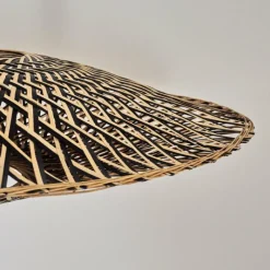 Style Boho-Chic-hofstein Lampadaire Shelbourne Écru, 1 lumière