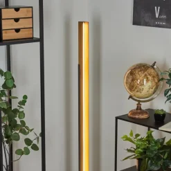 Luminaires Scandinaves-hofstein Lampadaire Teira LED Écru, Noir, 1 lumière