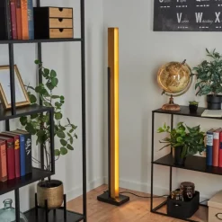 Luminaires Scandinaves-hofstein Lampadaire Teira LED Écru, Noir, 1 lumière