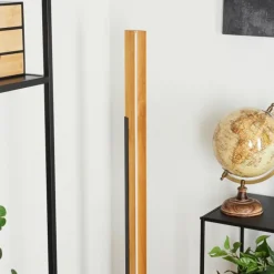 Luminaires Scandinaves-hofstein Lampadaire Teira LED Écru, Noir, 1 lumière