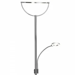 Luminaires Brilliant Lampadaire à vasque Brilliant Leuchten Demian LED Blanc, 1 lumière* Éclairage Led