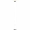 Luminaires Brilliant Lampadaire à vasque Brilliant Spari LED Argenté, 1 lumière* Éclairage Led