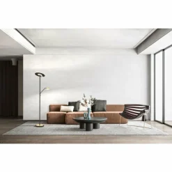 Luminaires Fischer & Honsel Lampadaire à vasque Fischer & Honsel Dent LED Noir, 1 lumière* Éclairage Led