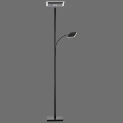 Luminaires Leuchten Direkt Lampadaire à vasque Leuchten-Direkt HANS LED Noir, 2 lumières* Éclairage Led