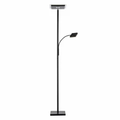 Luminaires Leuchten Direkt Lampadaire à vasque Leuchten-Direkt HANS LED Noir, 2 lumières* Éclairage Led