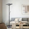 Luminaires Paul Neuhaus Lampadaire à vasque Paul Neuhaus ARTUR LED Anthracite, 1 lumière* Éclairage Led