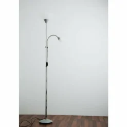 Luminaires Rustiques-Luminaires Reality Lampadaire à vasque Reality Blanc, 2 lumières