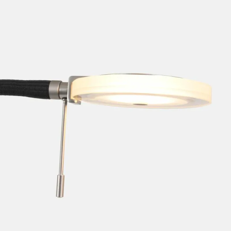 Luminaires Steinhauer Lampadaire à vasque Steinhauer Turound LED Acier brossé, 2 lumières* Éclairage Led