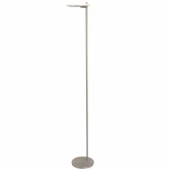 Luminaires Steinhauer Lampadaire à vasque Steinhauer Turound LED Acier brossé, 1 lumière* Éclairage Led
