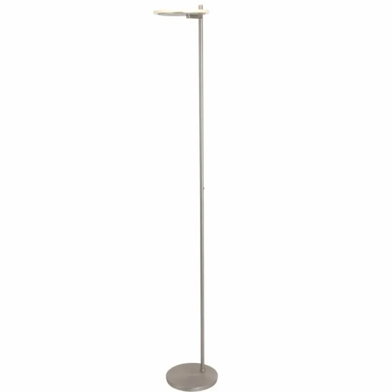 Luminaires Steinhauer Lampadaire à vasque Steinhauer Turound LED Acier brossé, 1 lumière* Éclairage Led