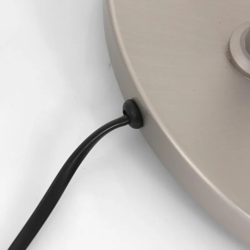 Luminaires Steinhauer Lampadaire à vasque Steinhauer Turound LED Acier brossé, 1 lumière* Éclairage Led