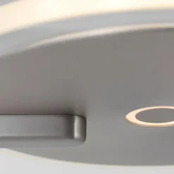 Luminaires Steinhauer Lampadaire à vasque Steinhauer Turound LED Acier brossé, 1 lumière* Éclairage Led