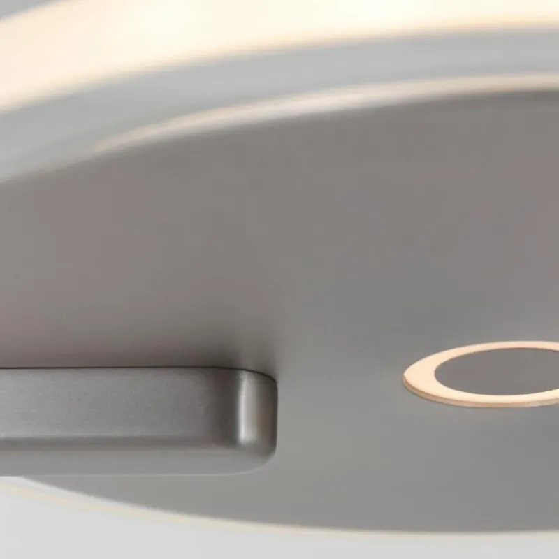 Luminaires Steinhauer Lampadaire à vasque Steinhauer Turound LED Acier brossé, 1 lumière* Éclairage Led